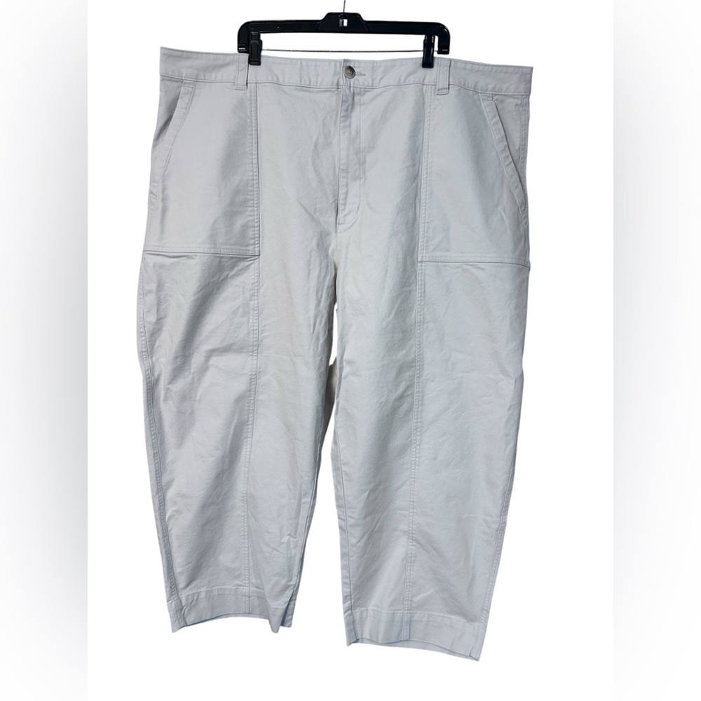 NWOT Old Navy high rise barrel leg chino pants, plus size 26W